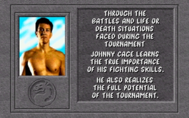 Johnny Cage Ending 1