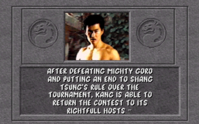 Liu Kang Ending 1