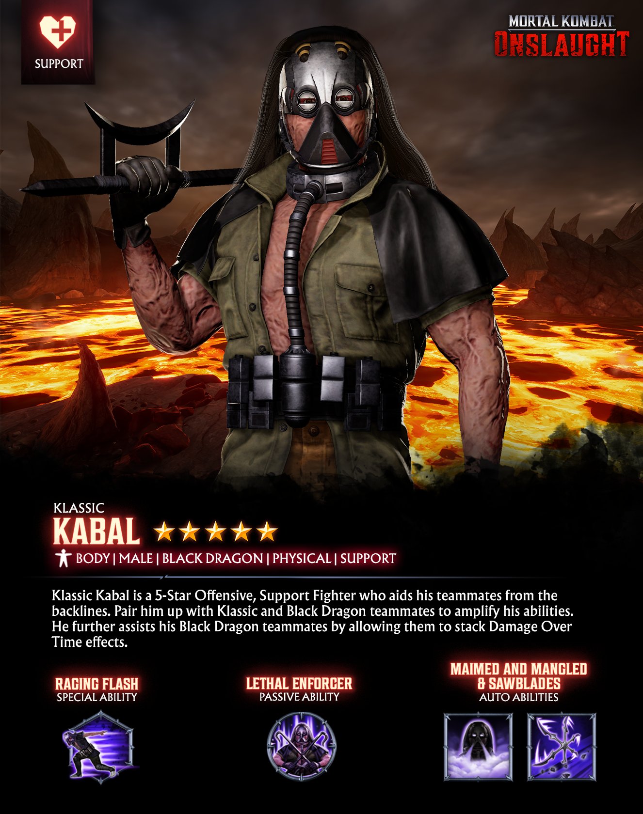 MKO Kabal Stats