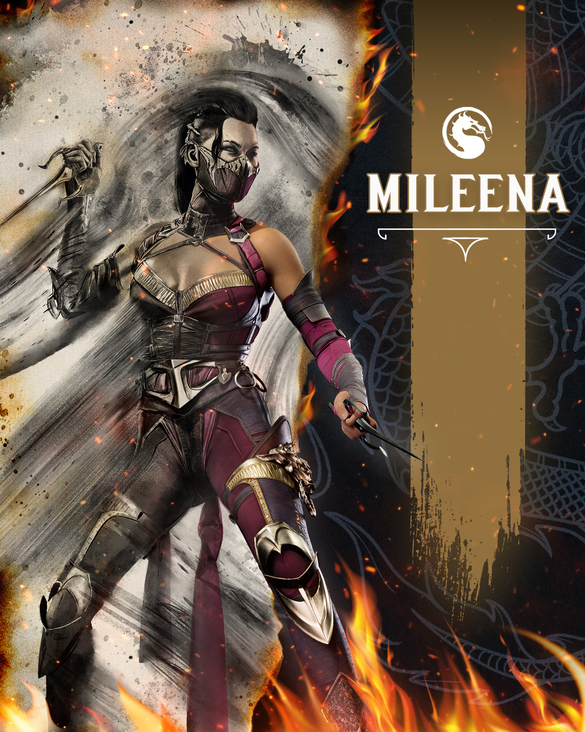 MK1 Mileena Artwork