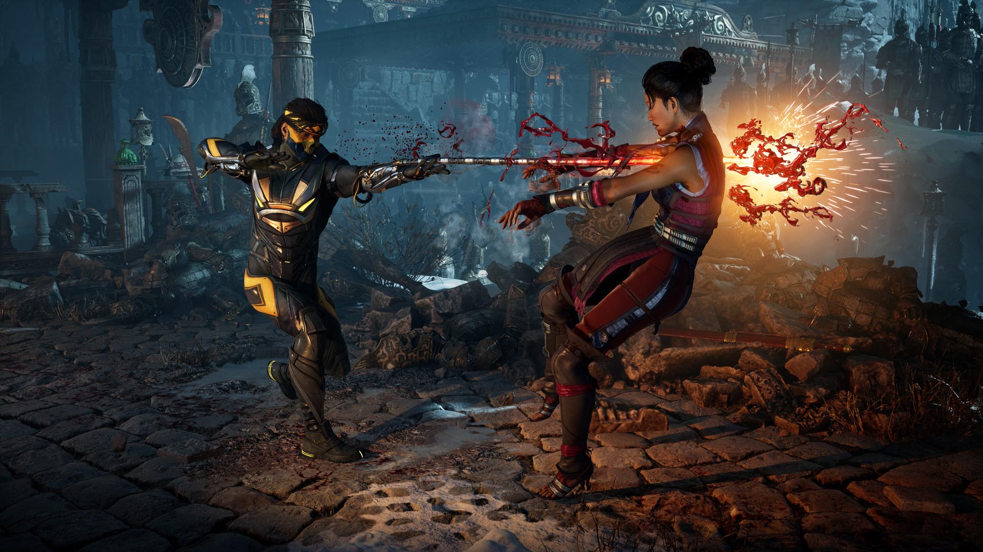 MK1 Screenshot Takeda vs Li Mei