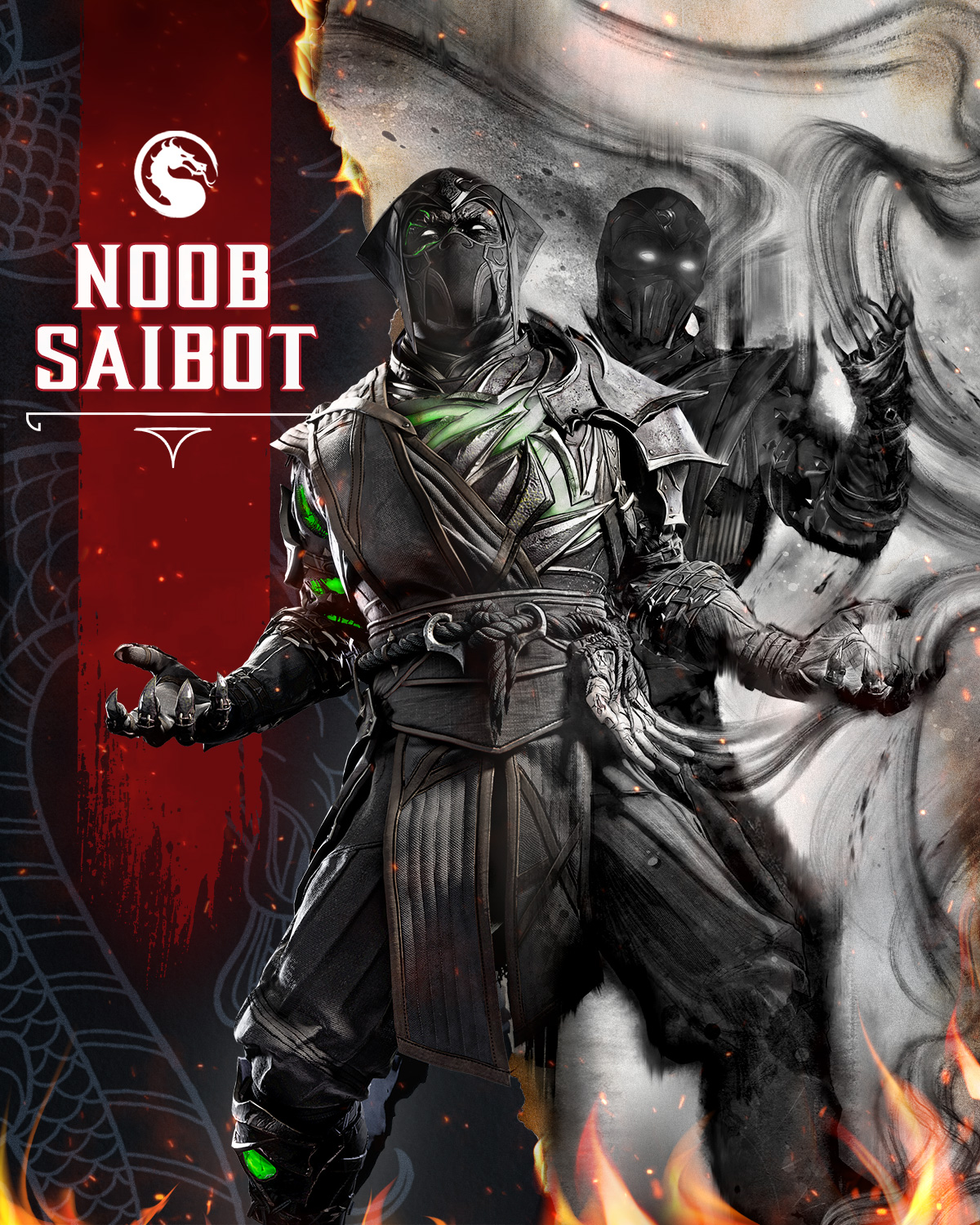 MK1 Noob Saibot Artwork