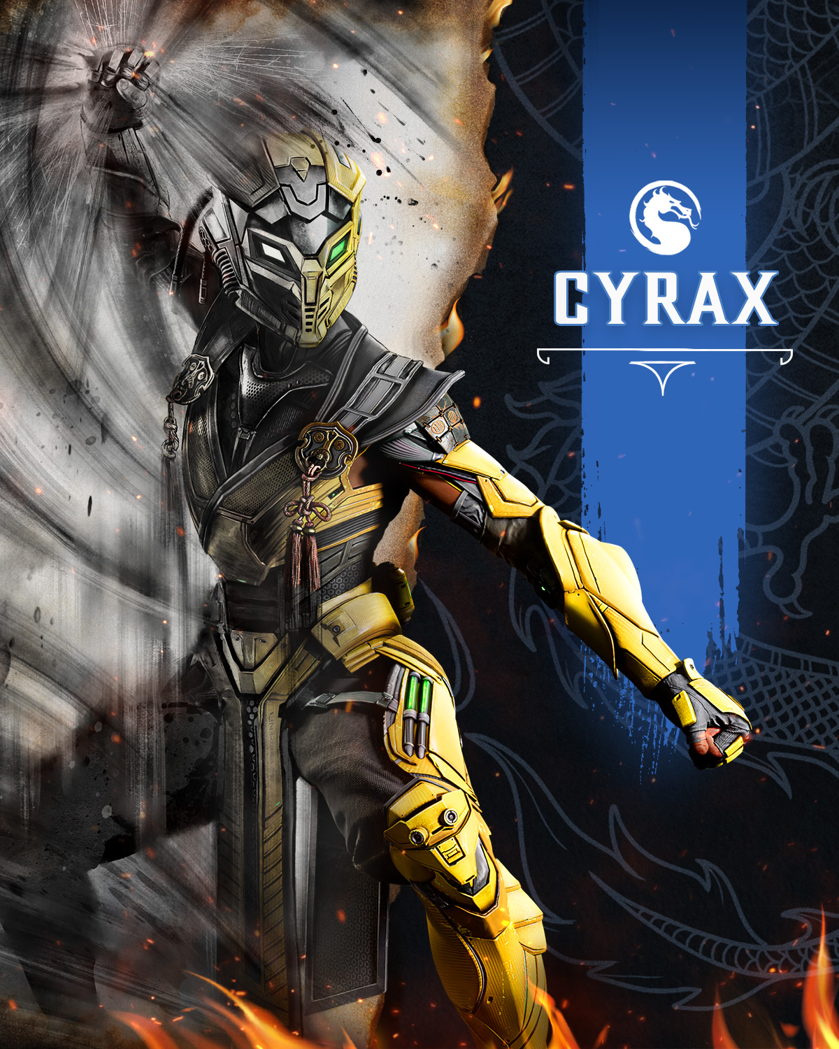 MK1 Cyrax Artwork