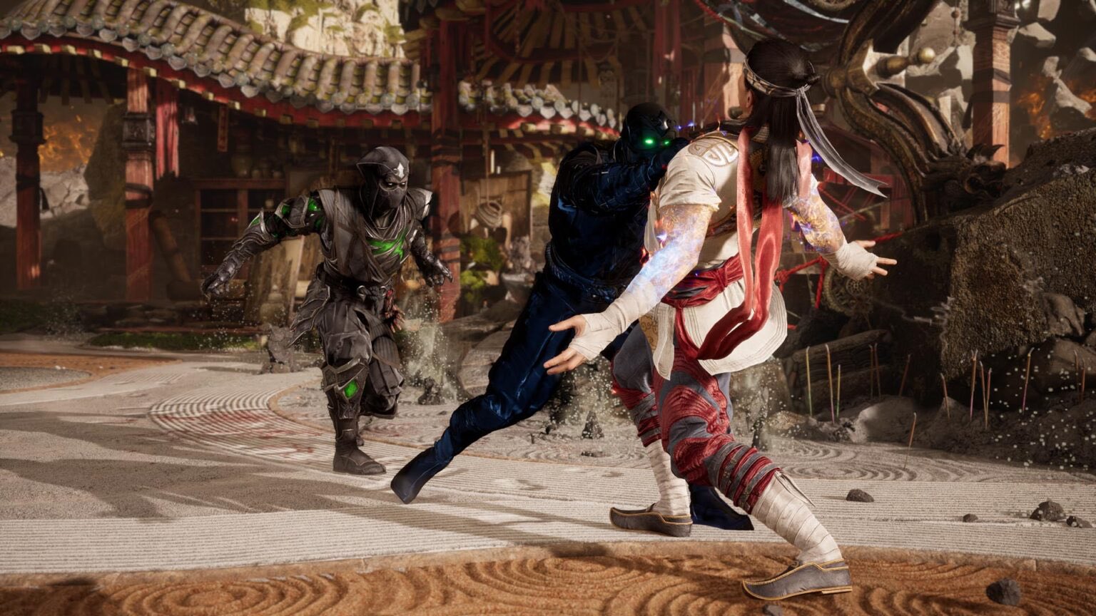 MK1KR Screenshot Noob Saibot vs Liu Kang