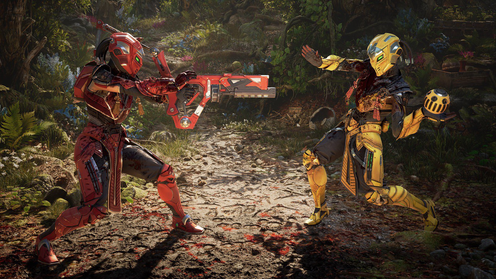 MK1KR Screenshot Sektor vs Cyrax