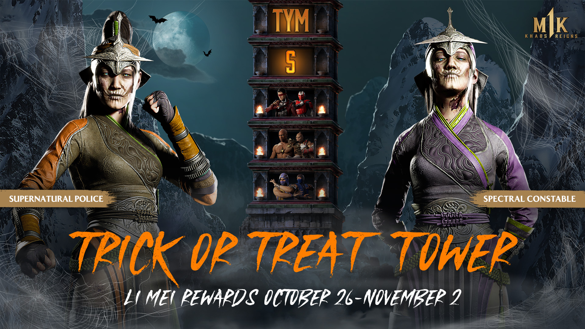 MK1 Happy Halloween Tower Li Mei